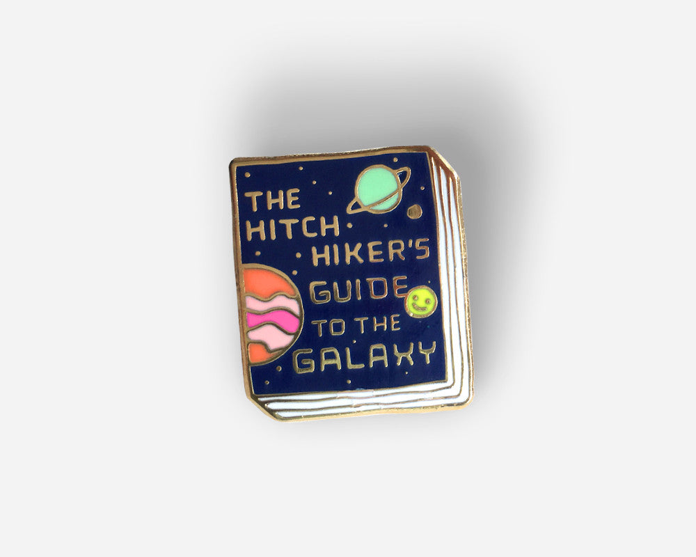 Book　Ideal　the　Pin:　–　Guide　Galaxy　The　Bookshelf　Hitchhiker's　to