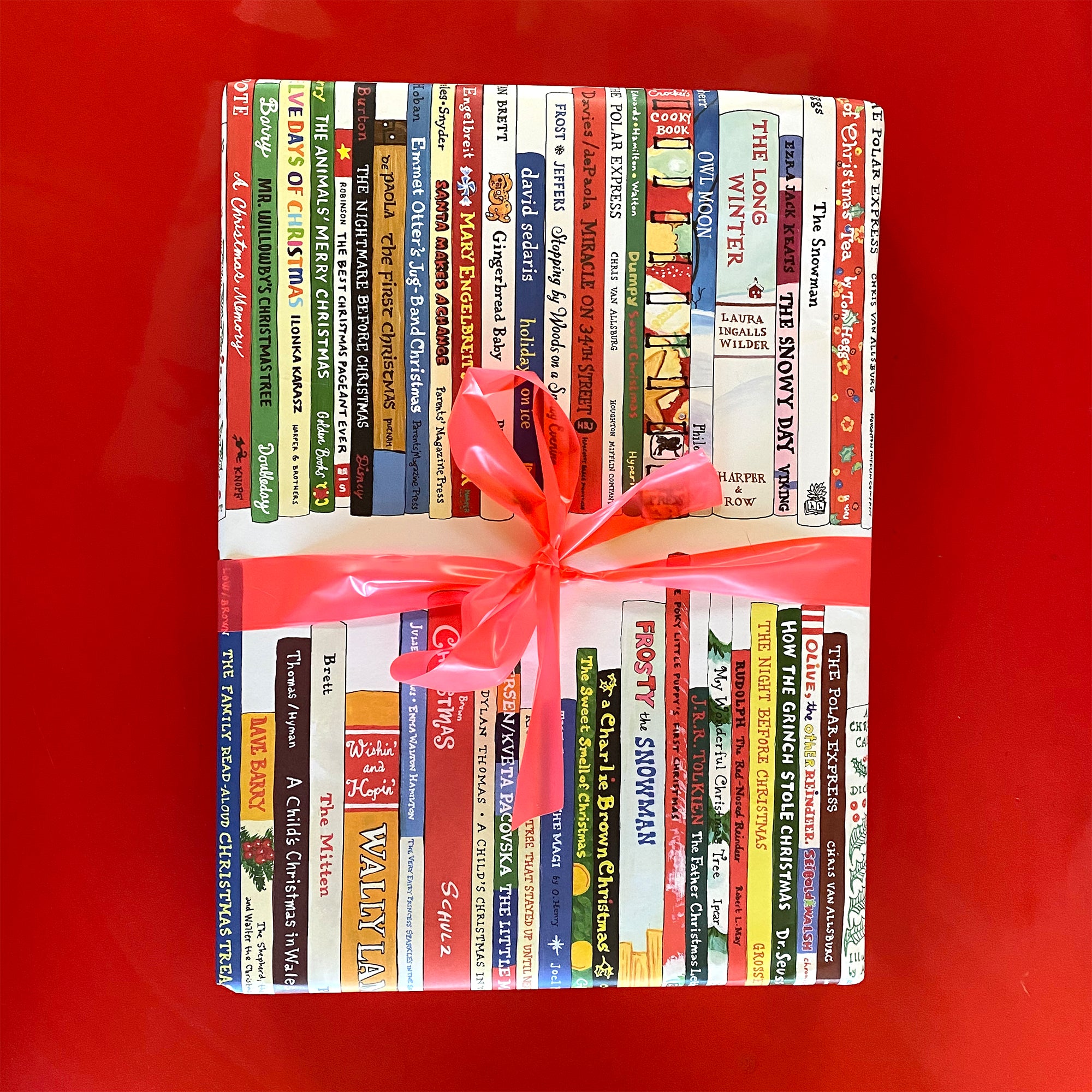 Modern Books Wrapping Paper Bookish Gift Wrap 660mm X 480mm