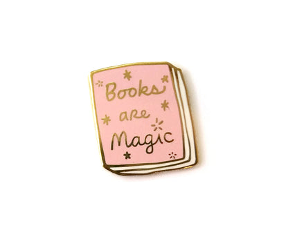 Book Pin: Books Are Magic