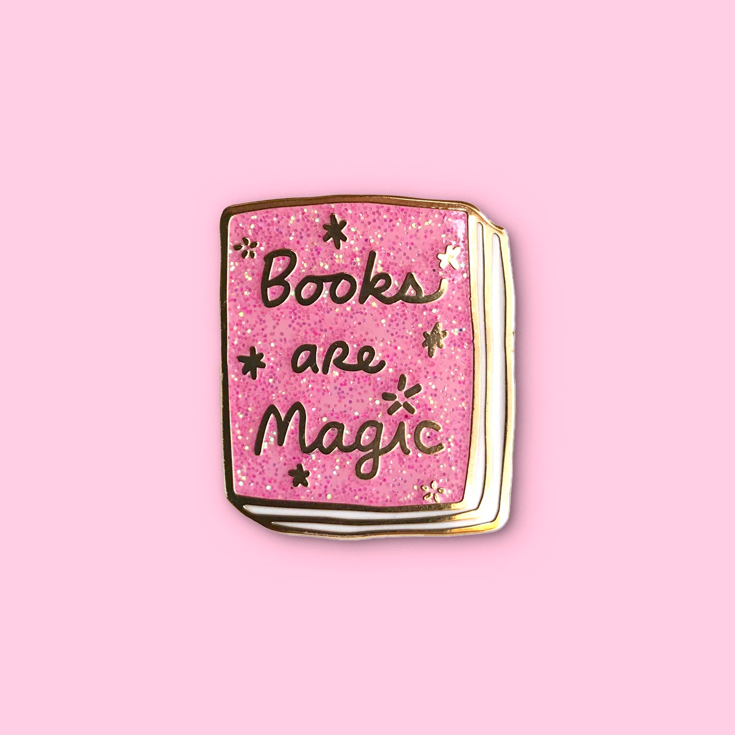 Book Pin: Books Are Magic