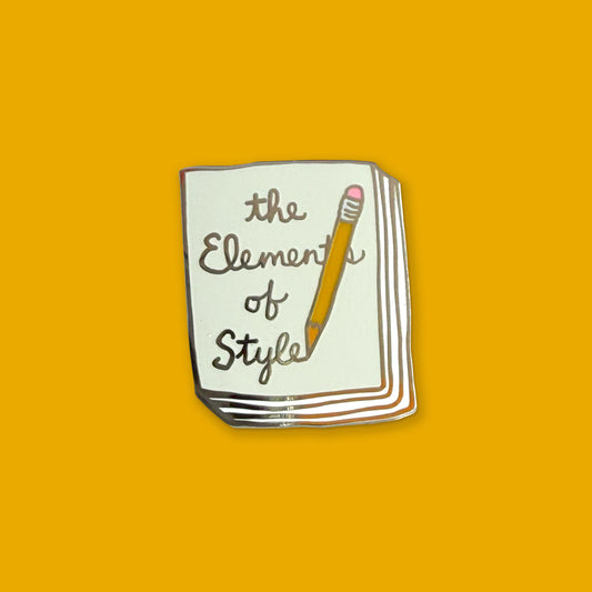 Book Pin: The Elements of Style