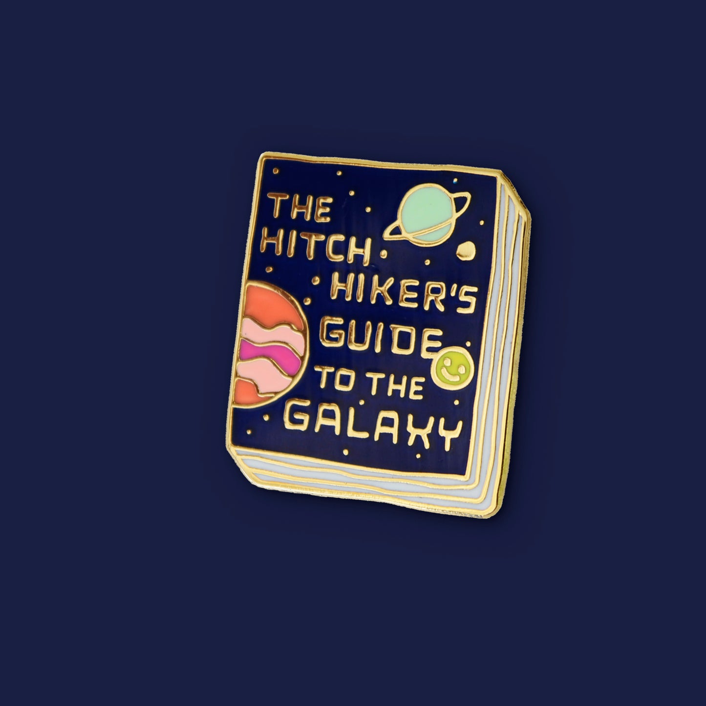 Book Pin: The Hitchhiker's Guide to the Galaxy