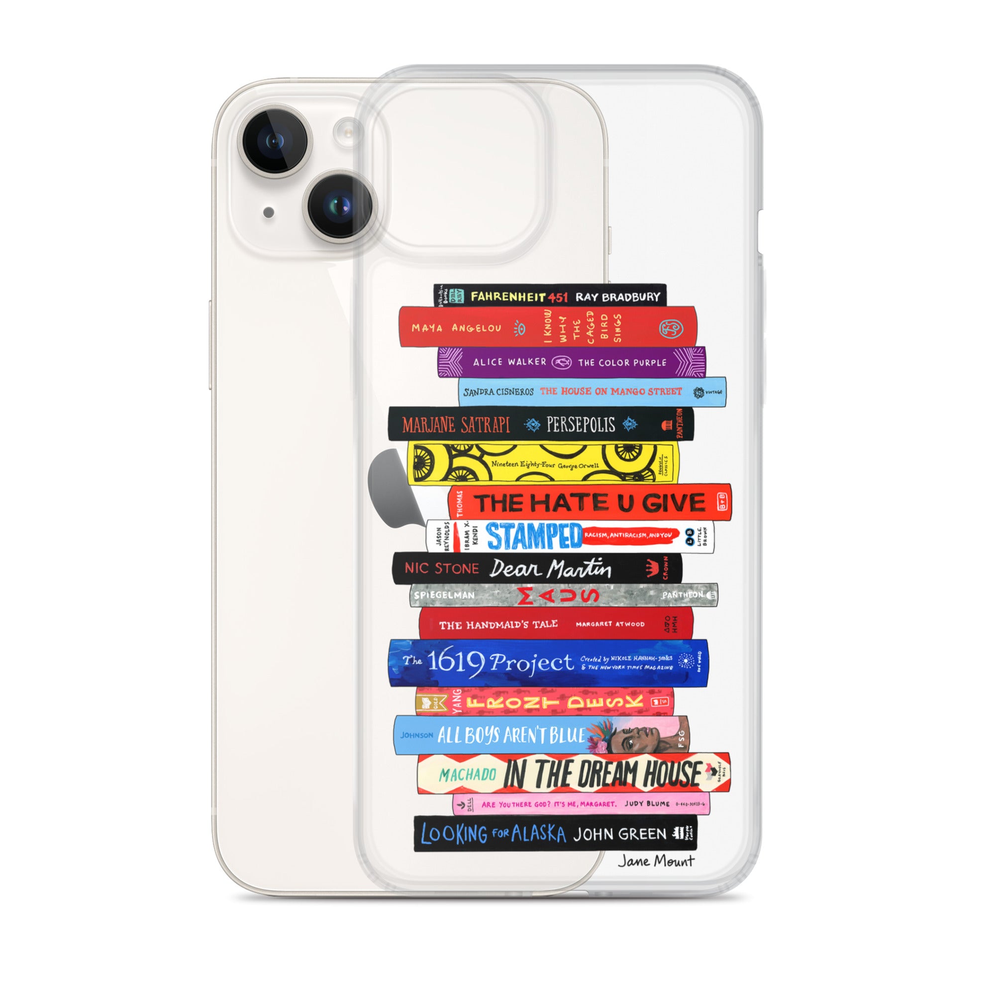 Banned Books iPhone Case Ideal Bookshelf