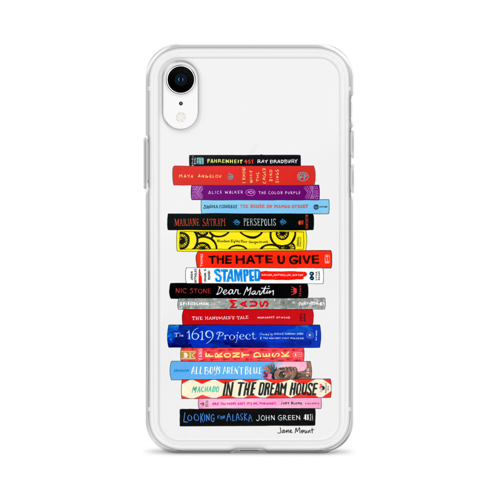 Banned Books iPhone Case Ideal Bookshelf